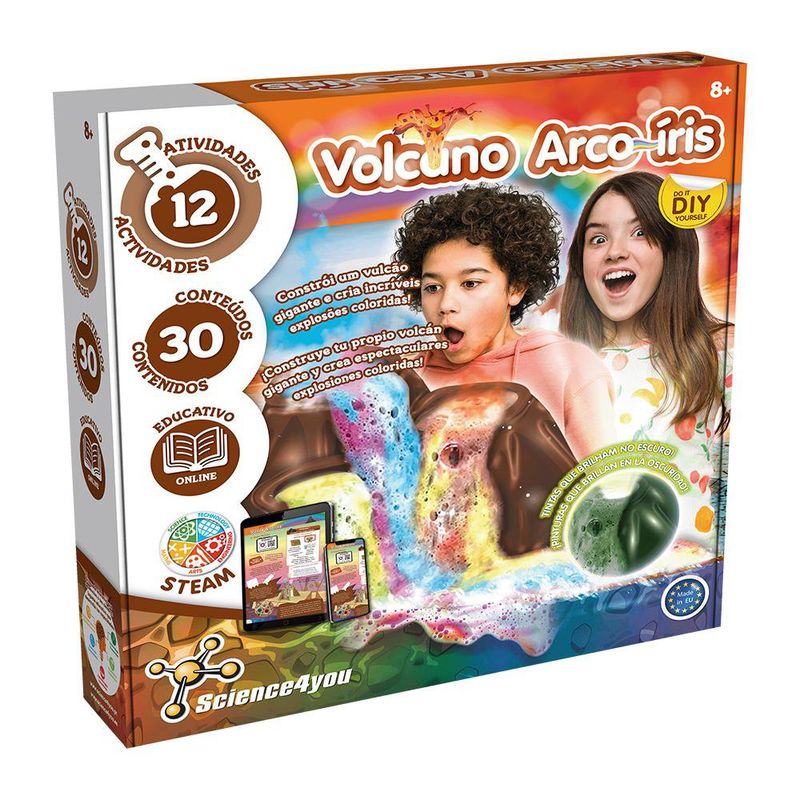 Kit Volcán Arcoíris de Science4You