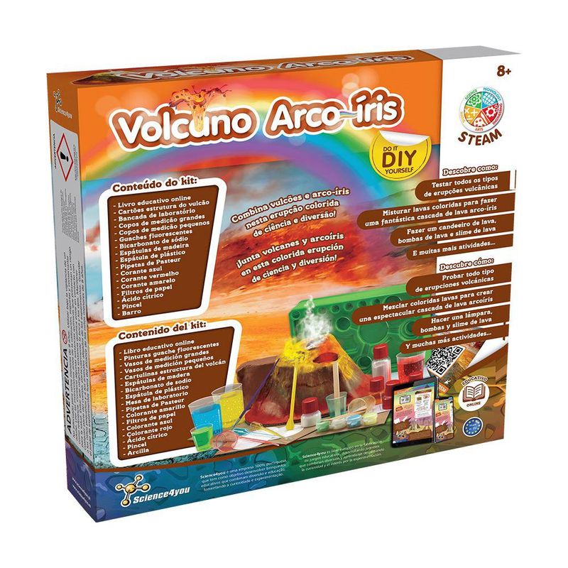 Kit Volcán Arcoíris de Science4You