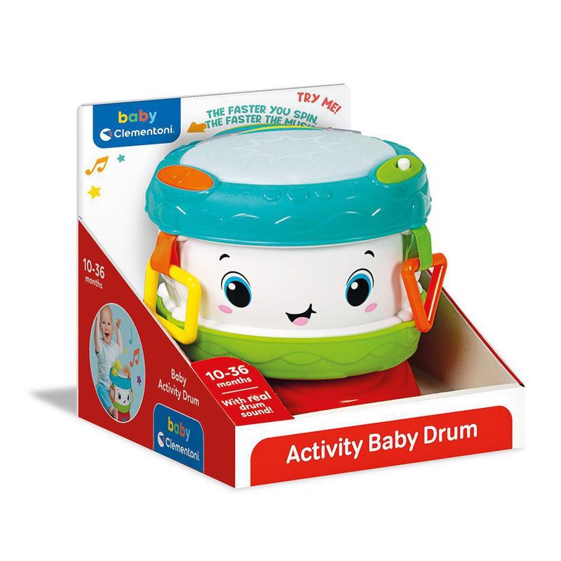 Juguete didáctico con sonido de tambor