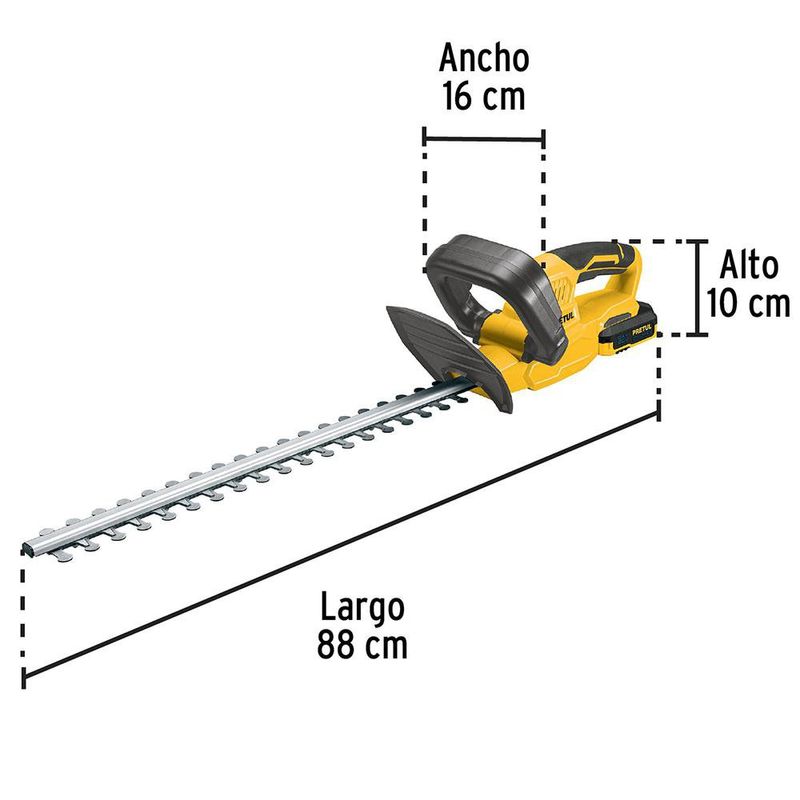 Kit de Cortasetos Inalámbrico 10 Mm 20V
