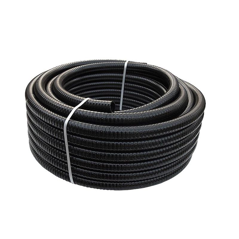 Manguera Corrugada Flexible Negra 1 Plg Venta por Metro