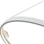 Lámpara Colgante y Spot Blanco Luz Cálida 42W