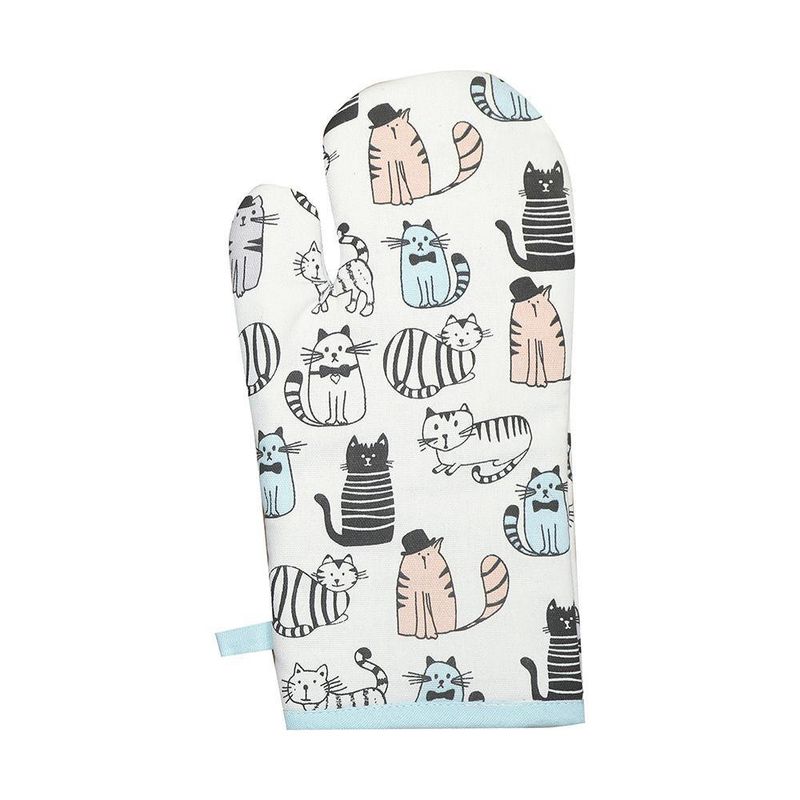 Guante de Cocina Estampado Gatos
