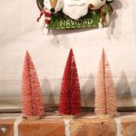 Árbol Decorativo Rosado Claro 20 cm