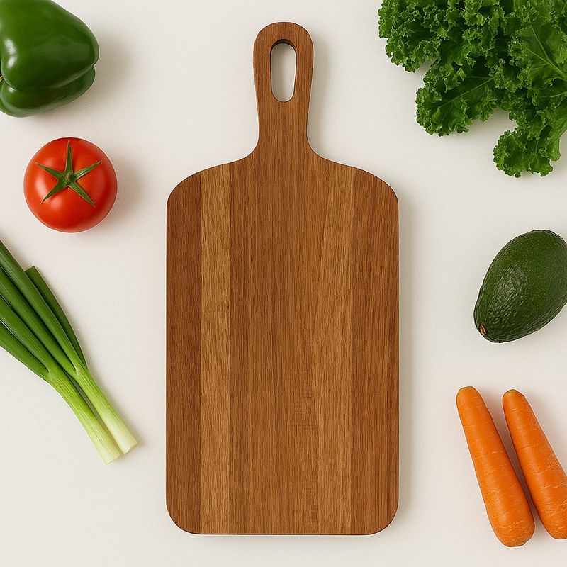 Tabla de Madera con Mango 45 X 19 Cm