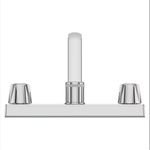 Mezcladora para Lavatrastos 2 Pomos Cromo - Pfirst