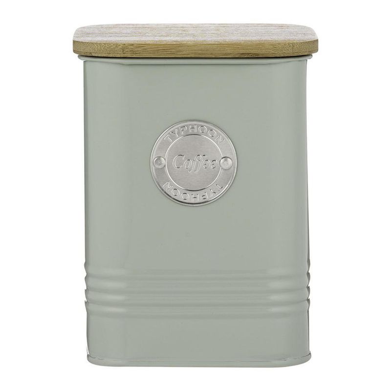 Bote para Café con Tapa de Bambú Squircle Menta 1.3 L