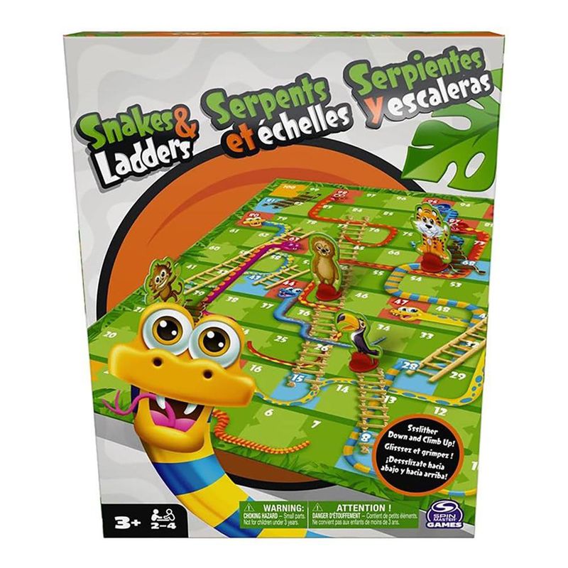 Juego de Mesa Serpientes y Escaleras Clásico