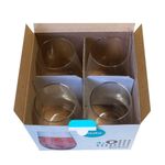 Set de 4 Vasos de Vidrio Dubái