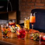 Set de 4 Vasos de Vidrio Dubái