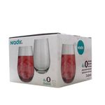 Set de 4 Vasos de Vidrio Dubái