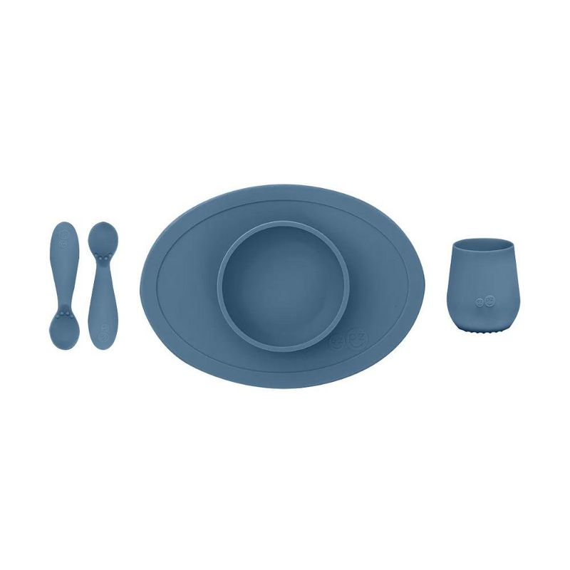 Set de Alimentación Infantil de Silicona Antiderrames