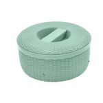 Tortillera con Tapa Menta Trigo