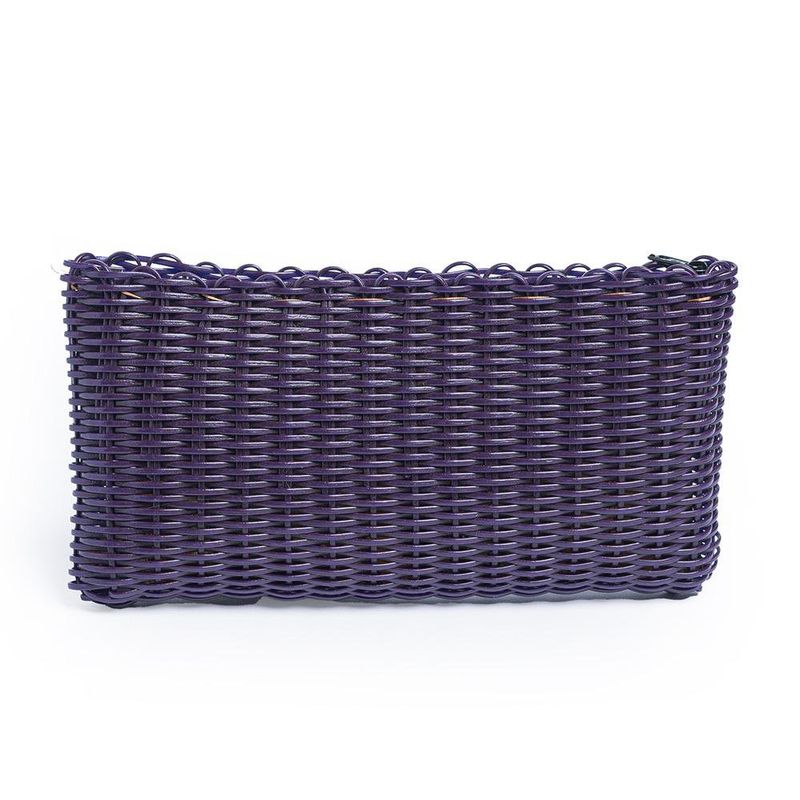 Estuche De Plástico Reciclable Morado