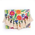 Bolsa Estilo Sobre De Tela Típica Multicolor
