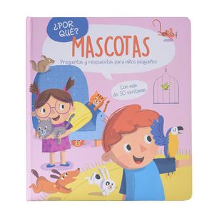 Libro Educativo de Preguntas sobre Mascotas Multicolor