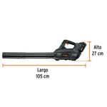 Kit de Sopladora Inalámbrica 40 V