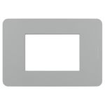 Placa 3 Módulos Matix Go Gris