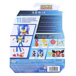 Figura Articulada de Sonic con Caja de Ítem Invencible 4 Plg
