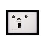 Marco para 2 Fotos Negro