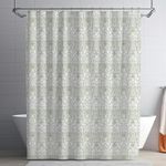 Set de  Cortina con Liner y Ganchos Diseño Mandala