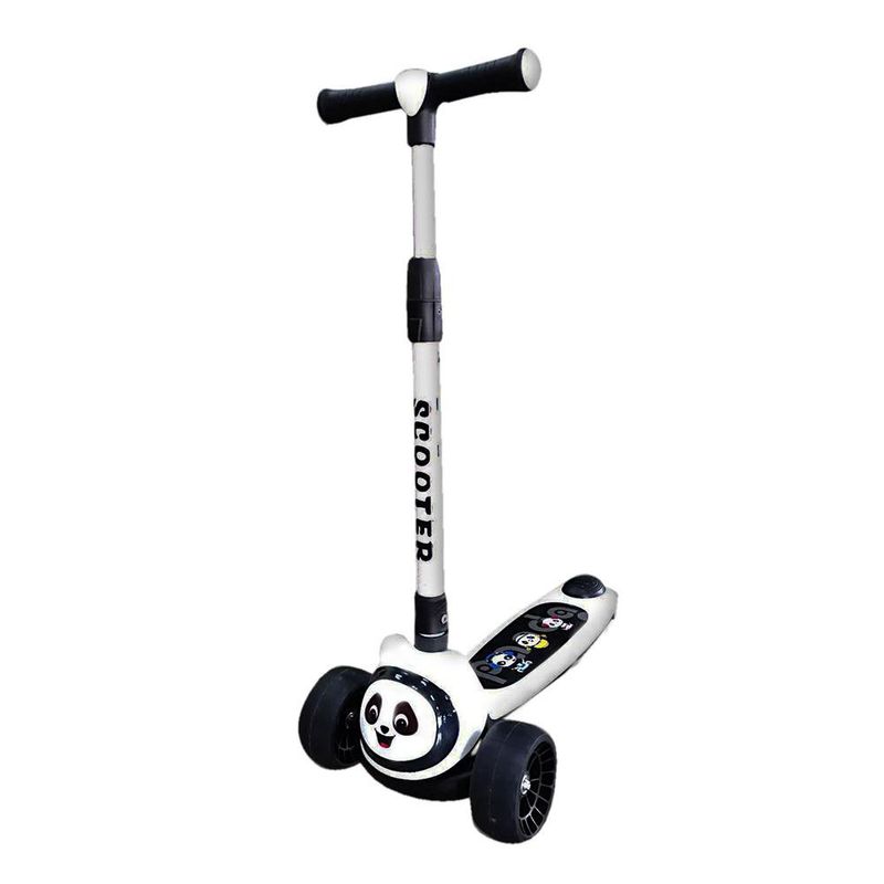 Monopatín Plegable Con Luces Y Sonido Colores Surtidos