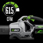 Kit de Sopladora Inalámbrica Power+ 615 Cfm