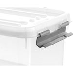Set de 10 Cajas Handy Transparentes Varios Tamaños