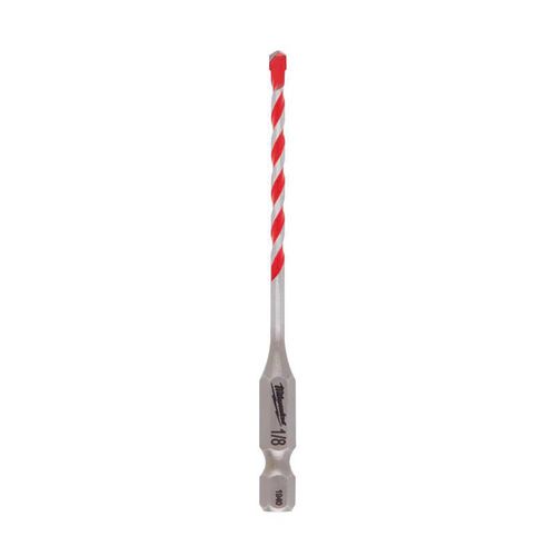 Broca de Carburo para Concreto 1/8x3 1/2 Plg - Milwaukee Electric