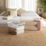 Set de 10 Cajas Handy Transparentes Varios Tamaños