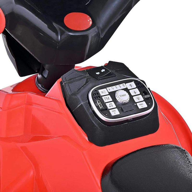 Cuatrimoto para Niños Cobra Eléctrica 12 V Roja