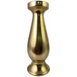 Candelero Decorativo Minimalista  Dorado 11X11X29.5 Cm