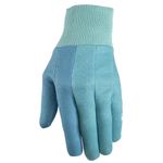 Guantes para Jardinería de Tela Azul Talla M