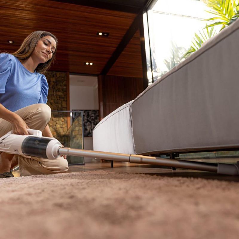 Aspiradora Vertical Doméstica VCL2 Blanca 2 en 1