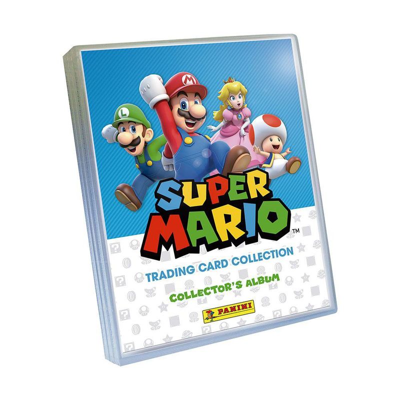 Álbum Coleccionador de Tarjetas Super Mario 2024