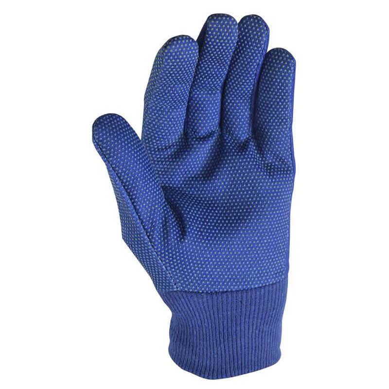 Guantes para Jardinería de Tela Azul Talla M