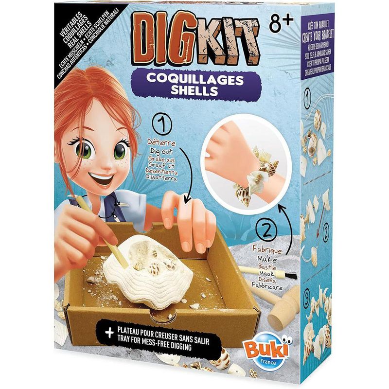 Excavación de conchas - Buki