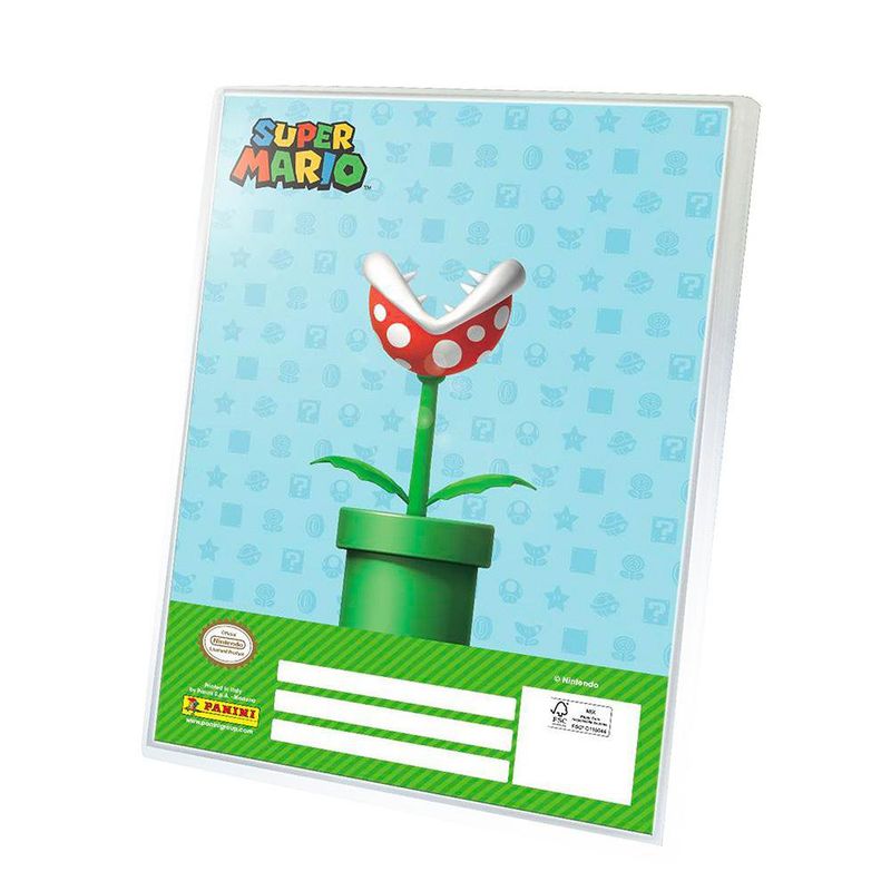 Álbum Coleccionador de Tarjetas Super Mario 2024