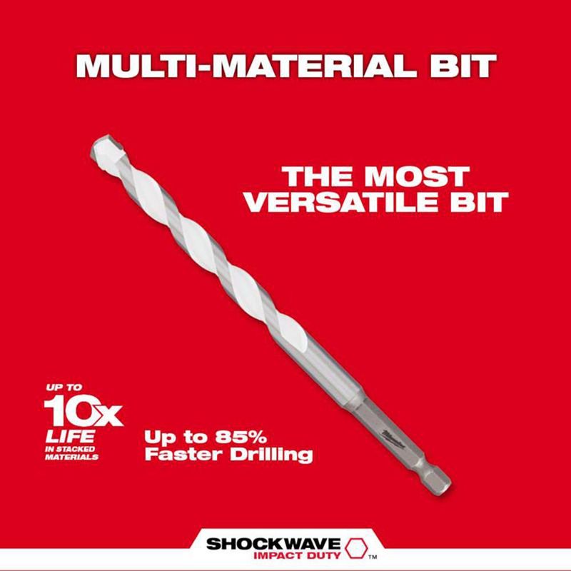 Broca Multiusos 1/8 Plg - Milwaukee Electric