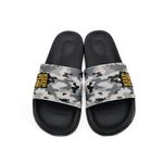 Sandalia Gris con Negro para Caballero Talla 45