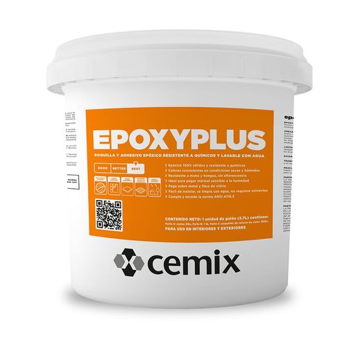 Boquilla Epoxyplus Texrite Gris 1 Gal - Cemix