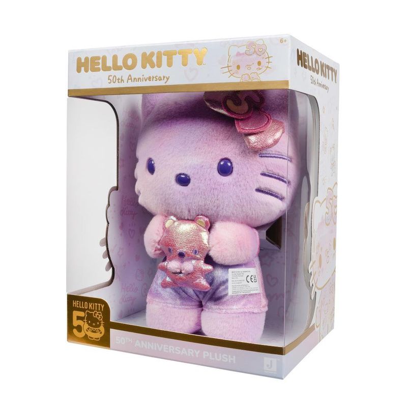 Hello Kitty 50 Aniversario Peluche 8 Plg