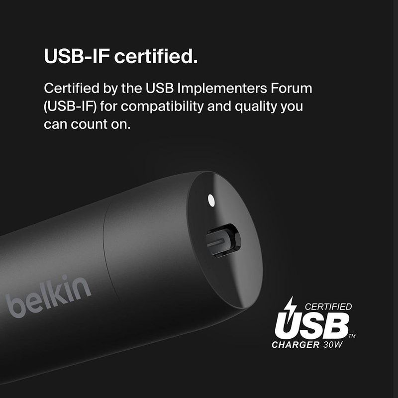 Cargador-de-Auto-USB-C-30-W-Negro