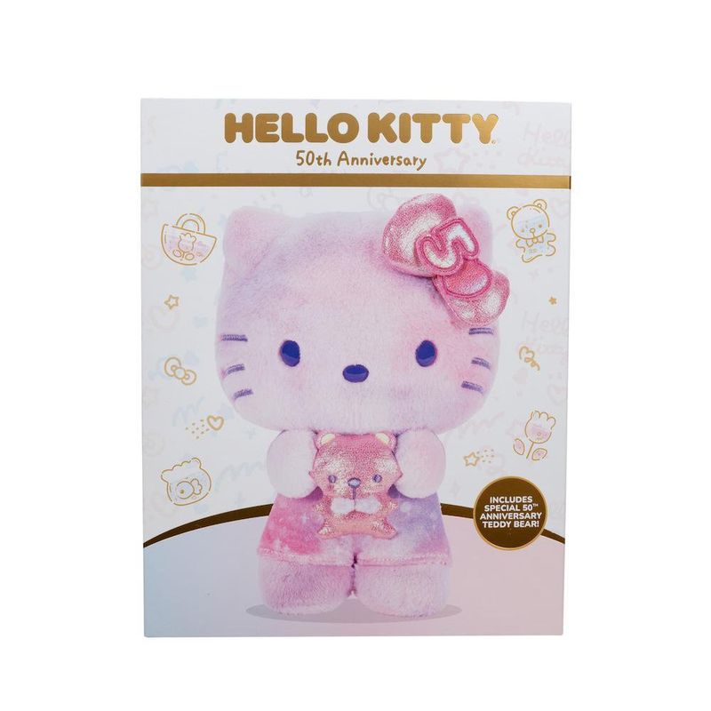 Hello Kitty 50 Aniversario Peluche 8 Plg
