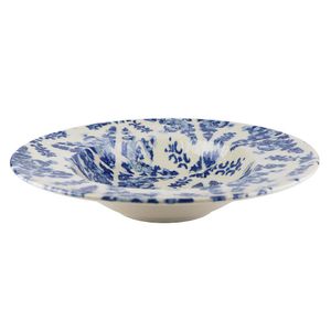 Plato de Cerámica Azul para Pasta