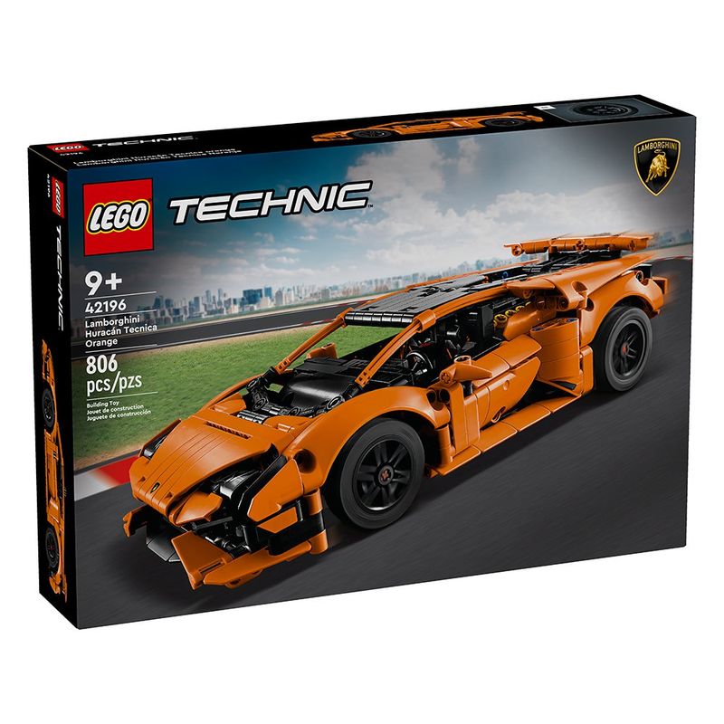 Lamborghini Huracán Técnica Naranja 806 Pzas - Lego