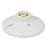 Plafonera E27 Porcelana Blanca - Volteck