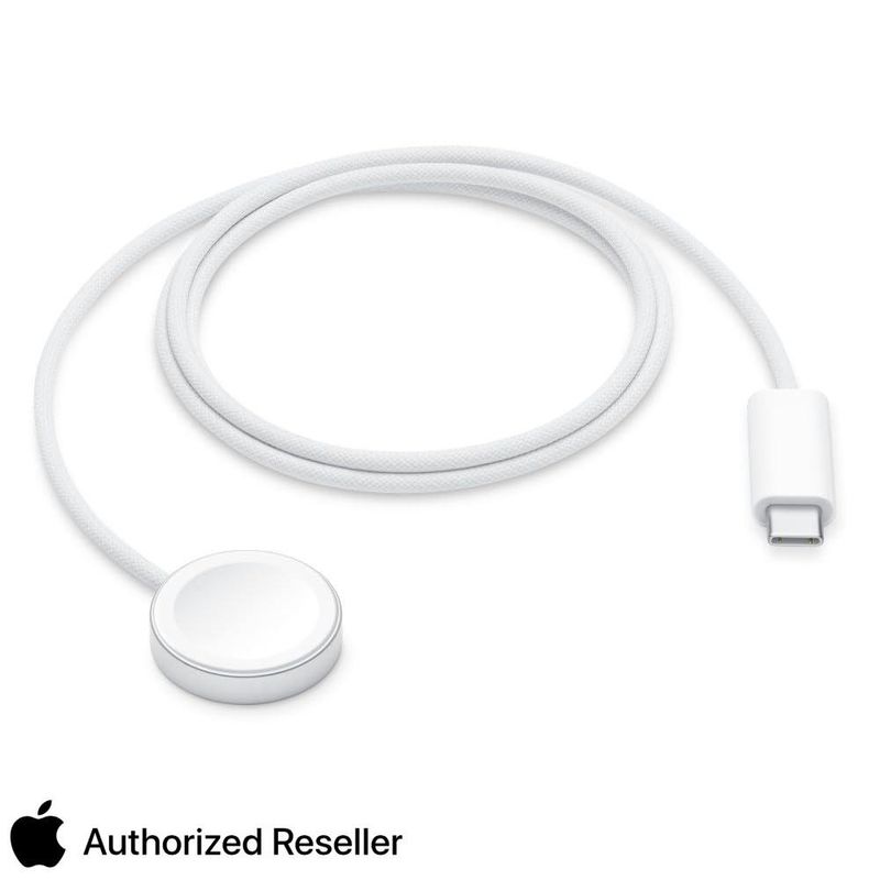 Cable de Carga Magnética Rápida USB-C para Apple Watch Color Blanco de 1 M
