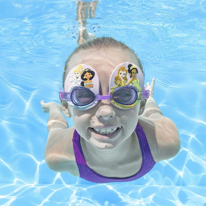Lentes de Natación para Niñas Disney Princesas con Protección UV