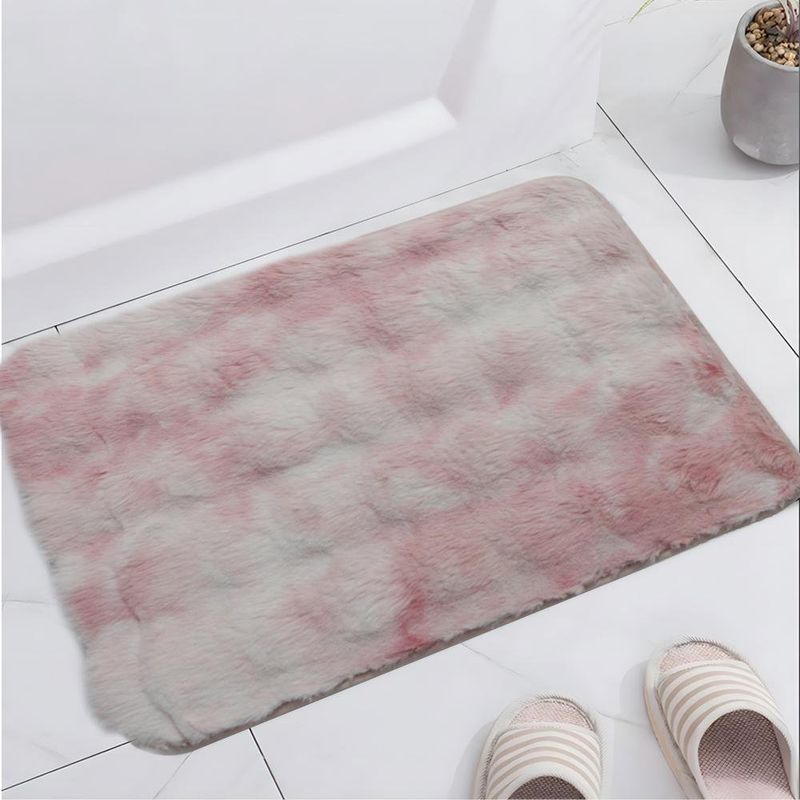 Alfombra para Baño Tie-Dyed Rosa 60x40 Cm